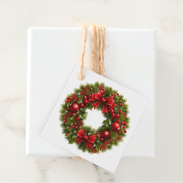 Weihnachtsgeschenkanhänger Geschenkanhänger (Beispiel)