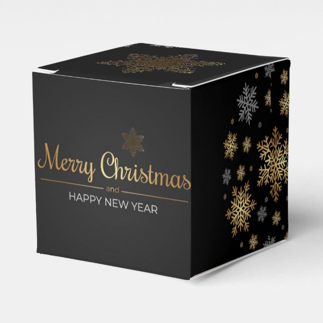 Weihnachtsgeschenkbox Frohe Weihnachten Geschenkschachtel (Vorderseite)