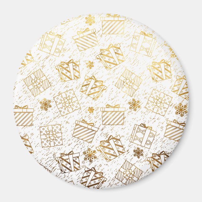 Weihnachtsgeschenke 4 magnet (Vorne)