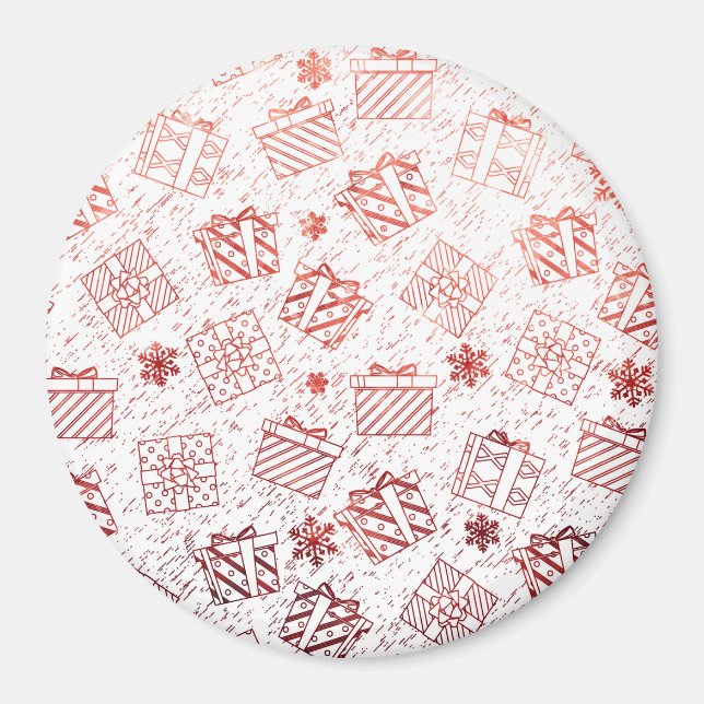 Weihnachtsgeschenke 5 magnet (Vorne)