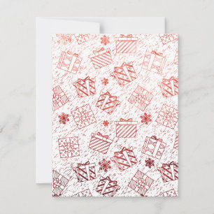 Weihnachtsgeschenke 5 mitteilungskarte