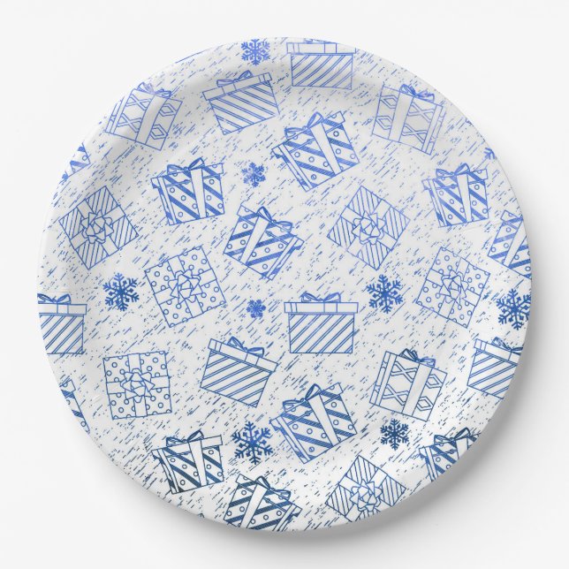 Weihnachtsgeschenke 6 pappteller (Vorderseite)