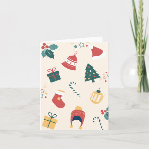 Weihnachtsgeschenke Babydusche Karte