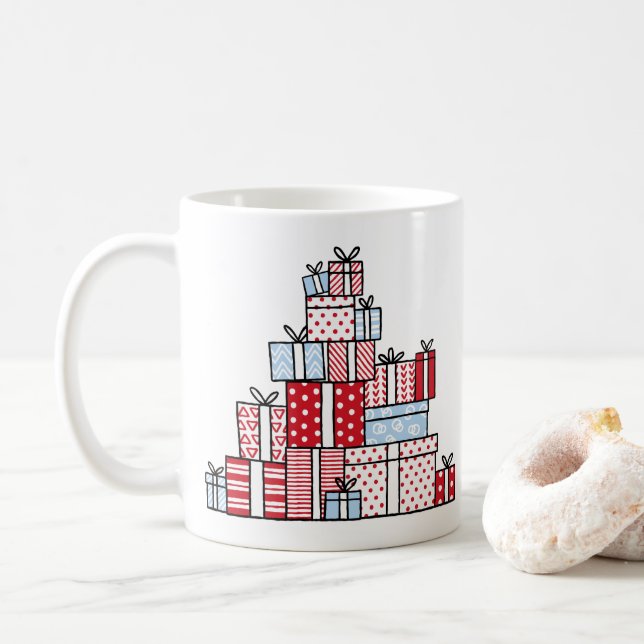 Weihnachtsgeschenke Feiertag Kaffee Tasse (Mit Donut)