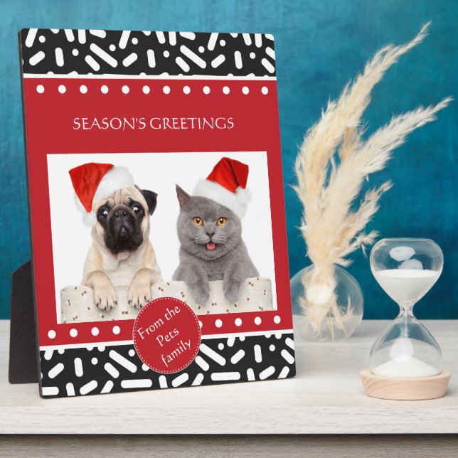 Weihnachtsgeschenke Fotoplatte (Seite)