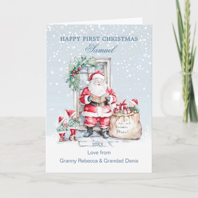 Weihnachtsgeschenke für Baby 1. Weihnachten (Vorderseite)