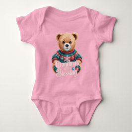 Weihnachtsgeschenke für Enkelkinder Großmutters Se Baby Strampler