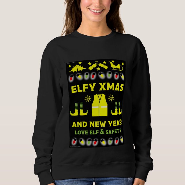 Weihnachtsgeschenke für Gesundheit und Sicherheit Sweatshirt (Vorderseite)