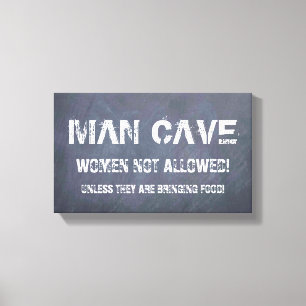 Weihnachtsgeschenke für Männer, Mann Höhle Leinwan Leinwanddruck