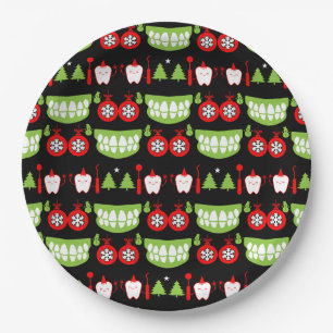 Weihnachtsgeschenke für Zahnärzte Pappteller