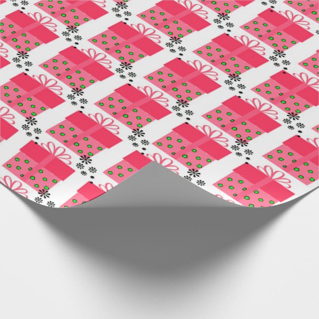 Weihnachtsgeschenke Geschenkpapier (Ecke)