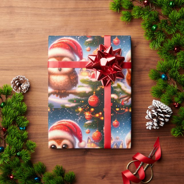 Weihnachtsgeschenke glänzend Wrapping Paper Geschenkpapier (Feiertagsgeschenk)