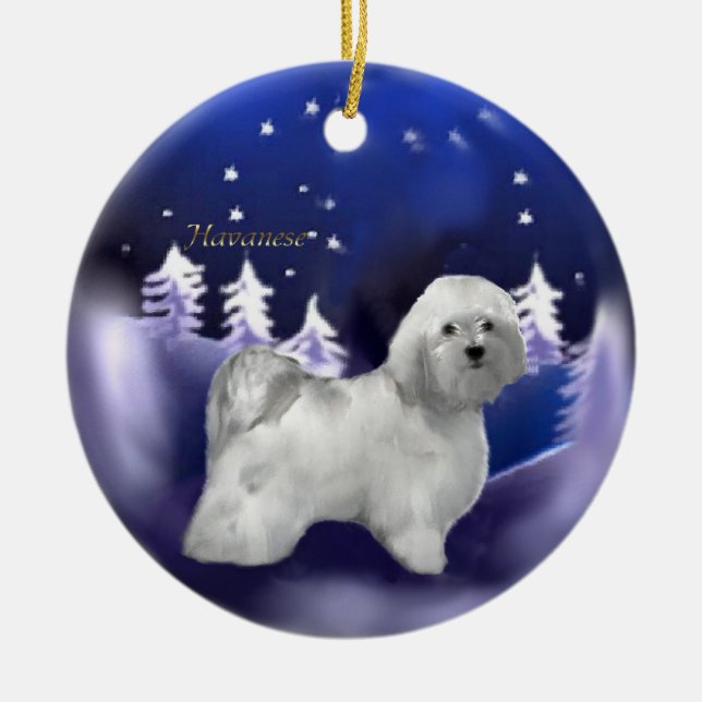 Weihnachtsgeschenke in Havanna Keramik Ornament (Vorne)