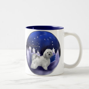 Weihnachtsgeschenke in Havanna Zweifarbige Tasse