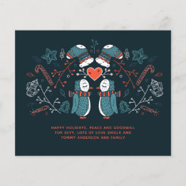 Weihnachtsgeschenke in Hygge Skandinavische Folklo