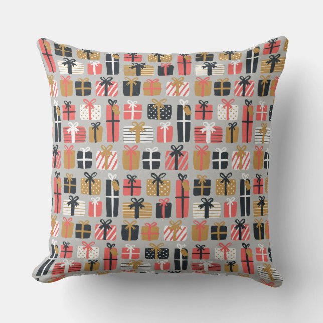 Weihnachtsgeschenke Kissen (Vorderseite)