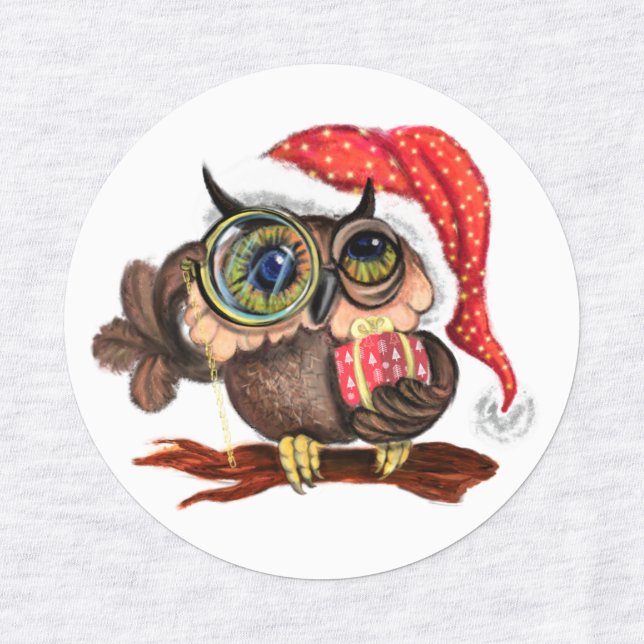 Weihnachtsgeschenke Labels Babyschale mit Geschenk Etiketten (Design 3)
