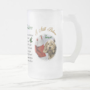 Weihnachtsgeschenke Mattglas Bierglas