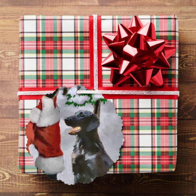 Weihnachtsgeschenke mit Flachbildschirm Ornament Karte (Insitu (Geschenk))