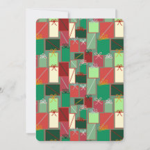 Weihnachtsgeschenke mit Ribbons und Bows