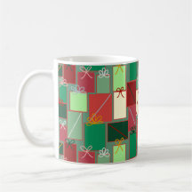 Weihnachtsgeschenke mit Ribbons und Bows