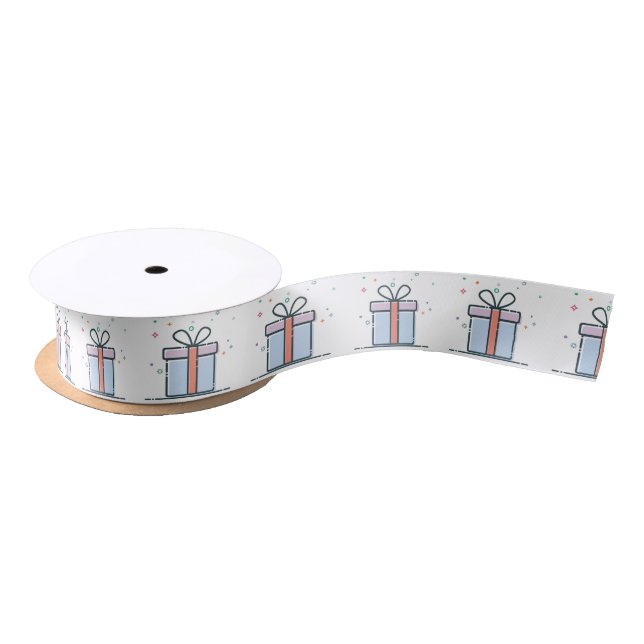 Weihnachtsgeschenke Satinband (Spule)