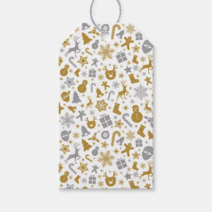 Weihnachtsgeschenke Tags - Modernes Lebkuchen Männ Geschenkanhänger