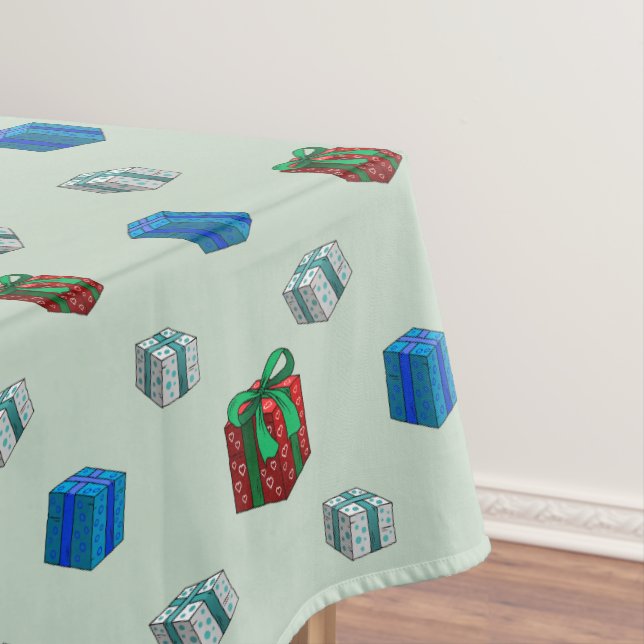 Weihnachtsgeschenke Tischdecke (Beispiel)