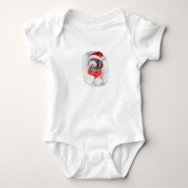 Weihnachtsgeschenke von Newfypoo für Hundefreunde Baby Strampler
