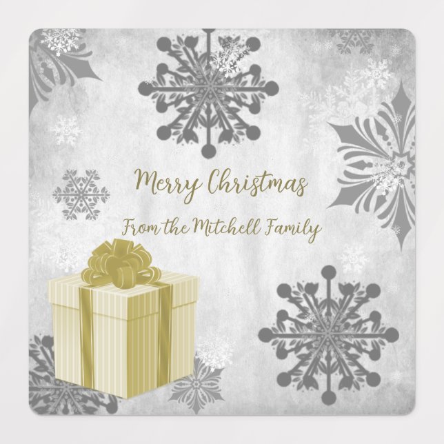 Weihnachtsgeschenke Weihnachtsgebäck Labels Etiketten (Design 1)