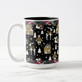 Weihnachtsgeschenke/Weihnachtsgeschenke/festliche  Zweifarbige Tasse