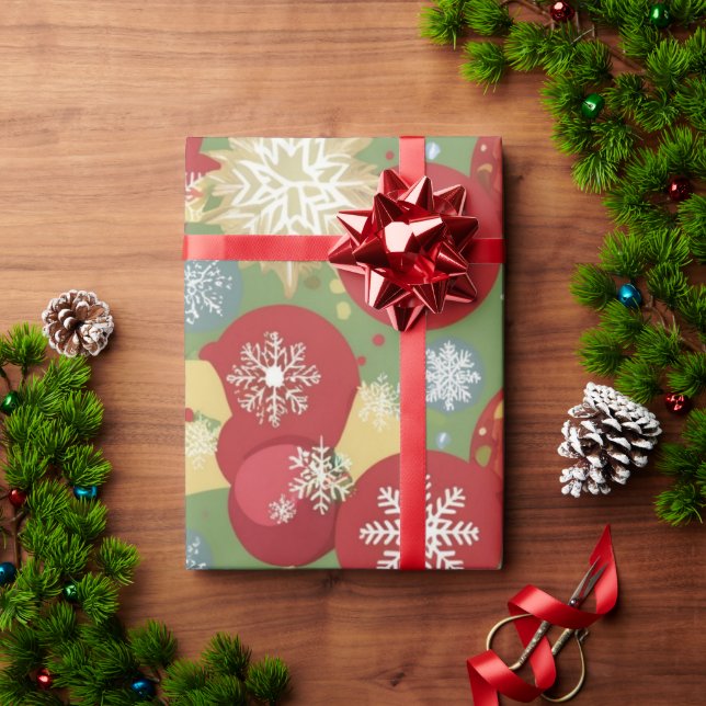 Weihnachtsgeschenke Wrap Designs Geschenkpapier (Feiertagsgeschenk)