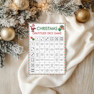 Weihnachtsgeschenketausch-Würfelspiel Würfeln Si
