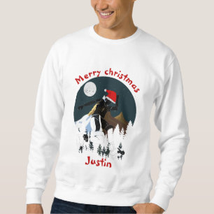 Weihnachtsgeschenkfamilie, personalisierte Bezeich Sweatshirt