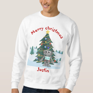 Weihnachtsgeschenkfamilie, personalisierte Bezeich Sweatshirt