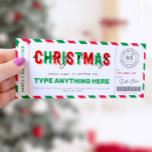 Weihnachtsgeschenkgutschein Vorlage für Kinder<br><div class="desc">Diese DIY Geschenkscheine sind perfekt für Last Minute Geschenke oder etwas,  das Sie noch nicht gekauft haben.</div>