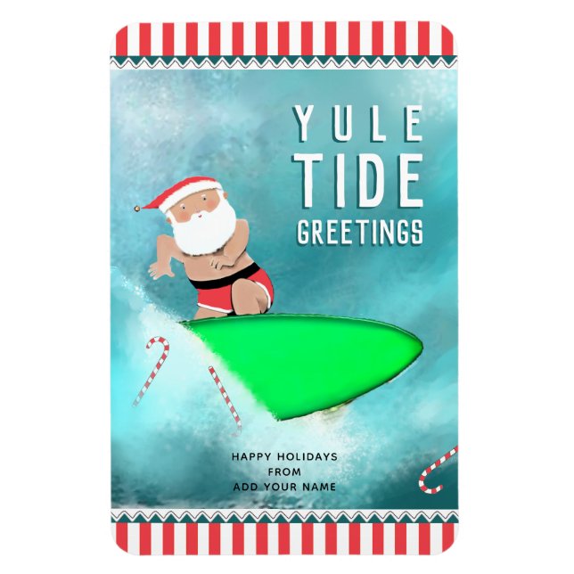 Weihnachtsgeschenkkarten Magnet (Vertikal)