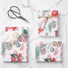 Weihnachtsgeschenkpapier Geschenkpapier Set