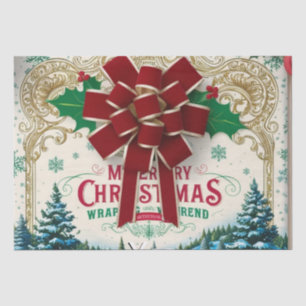 Weihnachtsgeschenkpapier Seidenpapier
