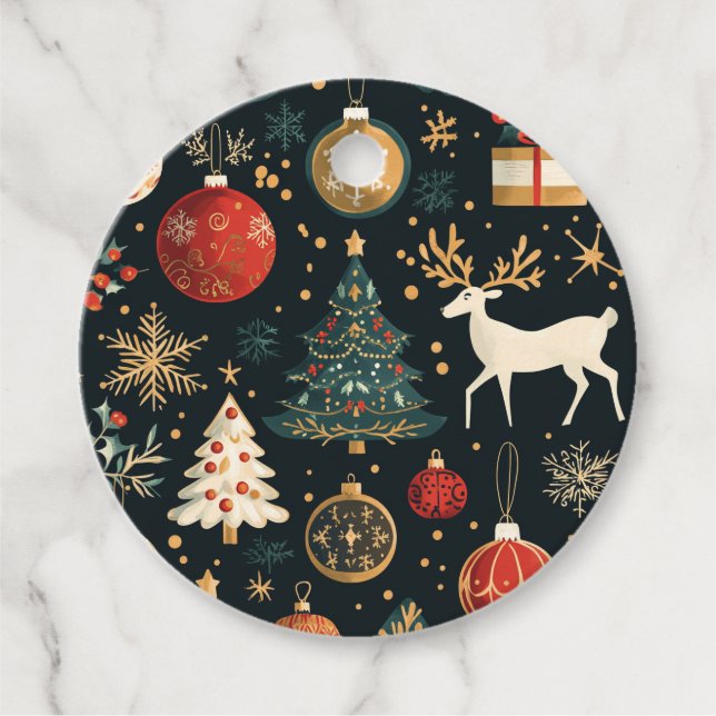 Weihnachtsgeschenktafeln Geschenkanhänger (Vorderseite)