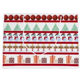 Weihnachtsgeschenktasche Große Geschenktüte