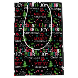 Weihnachtsgeschenktasche Mittlere Geschenktüte