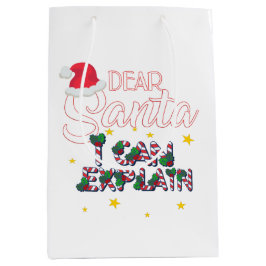 Weihnachtsgeschenktasche Mittlere Geschenktüte