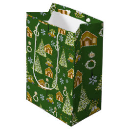 Weihnachtsgeschenktasche Mittlere Geschenktüte