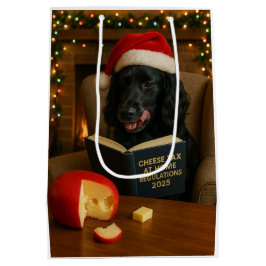Weihnachtsgeschenktasche Weihnachtsschwarz Arbeits Mittlere Geschenktüte