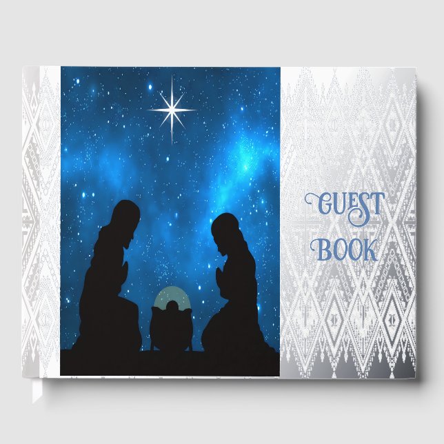 Weihnachtsgeschichte Gästebuch (Vorderseite)