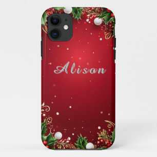 Weihnachtsgeschichte mit Holly, Berries Case-Mate iPhone Hülle