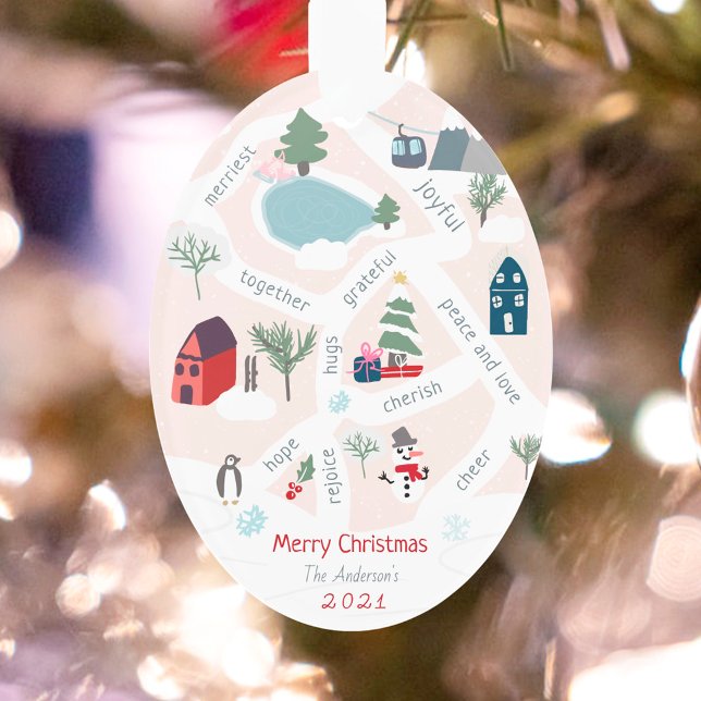 Weihnachtsgeschichte mit Illustrationen Foto Ornament (Von Creator hochgeladen)