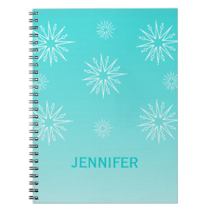 Weihnachtsgeschichten Notebook, Aqua Notizblock