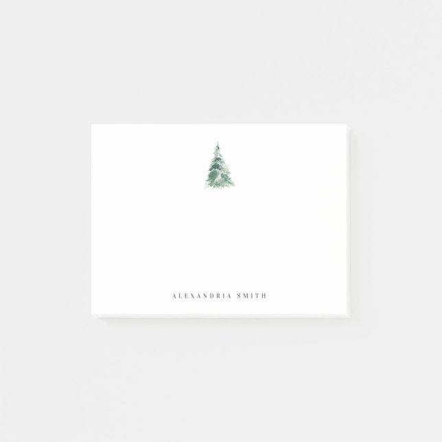 Weihnachtsgeschichten Weihnachtsbaum Personalisier Post-it Klebezettel (Vorderseite)